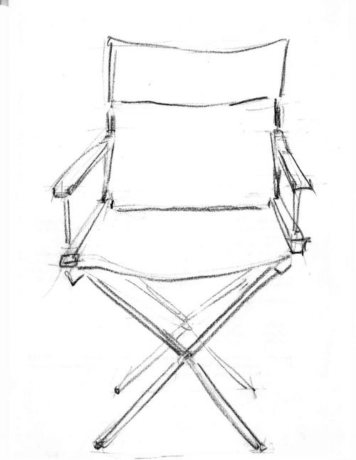 Chaise en toile de salle d&#039;attente médicale<br><small>Papier blanc 21 x 29,7</small>