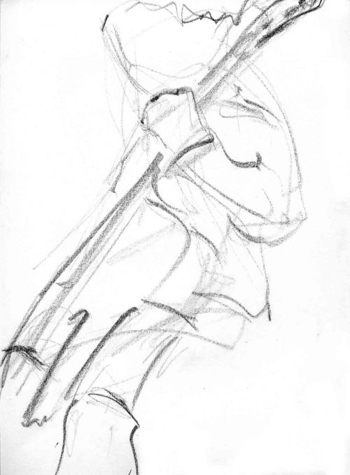 Violoncelliste<br><small>21 x 29.7 cm</small>