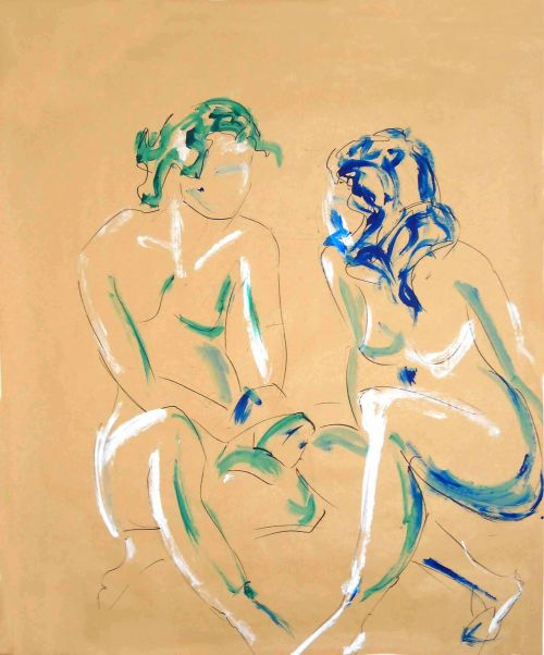 Tourterelles<br><small>120x150 cm</small>