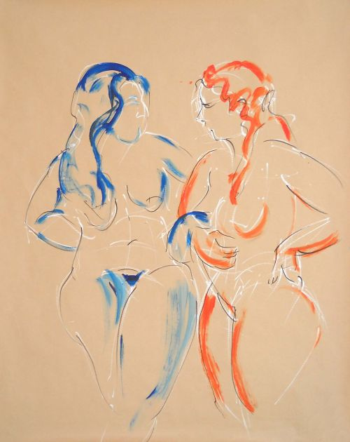 Tourterelles<br><small>120x150 cm</small>