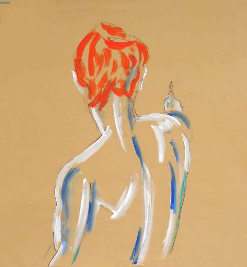 Yann pose<br><small>120x 120 cm r15 2009</small>