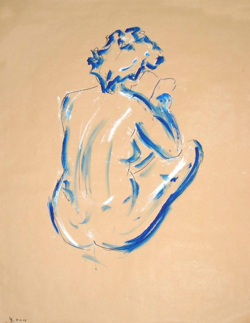 Laure est dans sa lecture<br><small>120 x 140 cm</small>