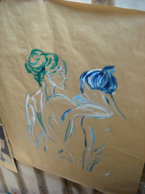 Kraft flottant 160 x 200 cm<br><small></small>