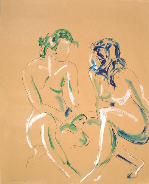 Tourterelles<br><small>120x122 cm</small>